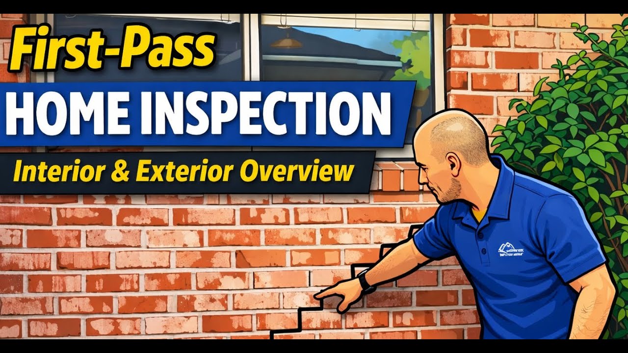 First-Pass Home Inspection | Interior & Exterior Overview - The Houston Home Inspector