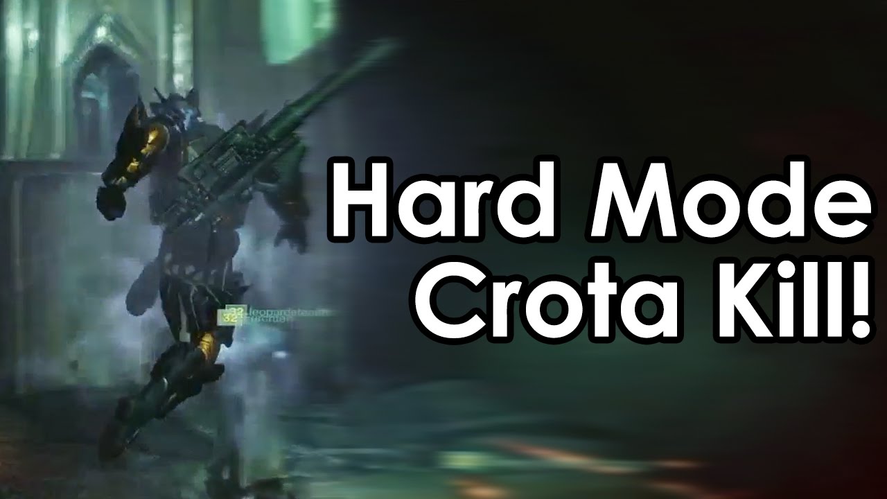 Destiny Crota's End: Hard Mode Crota Kill!