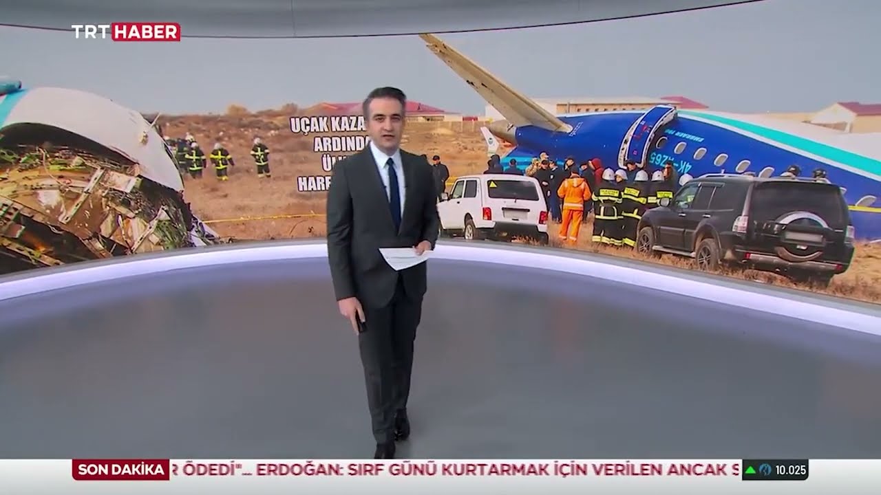 Kazada Sis Perdesi Aralanıyor-TRT HABER-28.12.2024