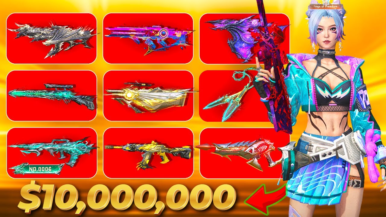 BLOOD STRIKE - $10,000,000 ACCOUNT TOUR - 2 YEARS OF COLLECTING SKINS!