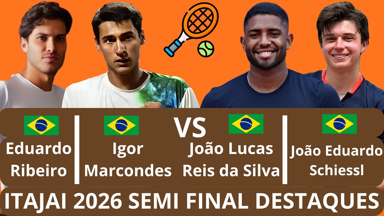 Eduardo Ribeiro & Igor Marcondes vs Reis da Silva & João Schiessl | Itajai 2026 SF Destaques