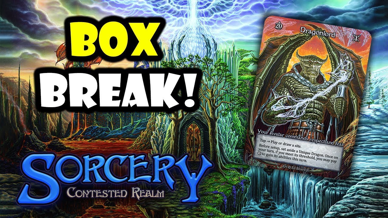 Sorcery TCG | Dragonlord Box Break w/ Commentary!