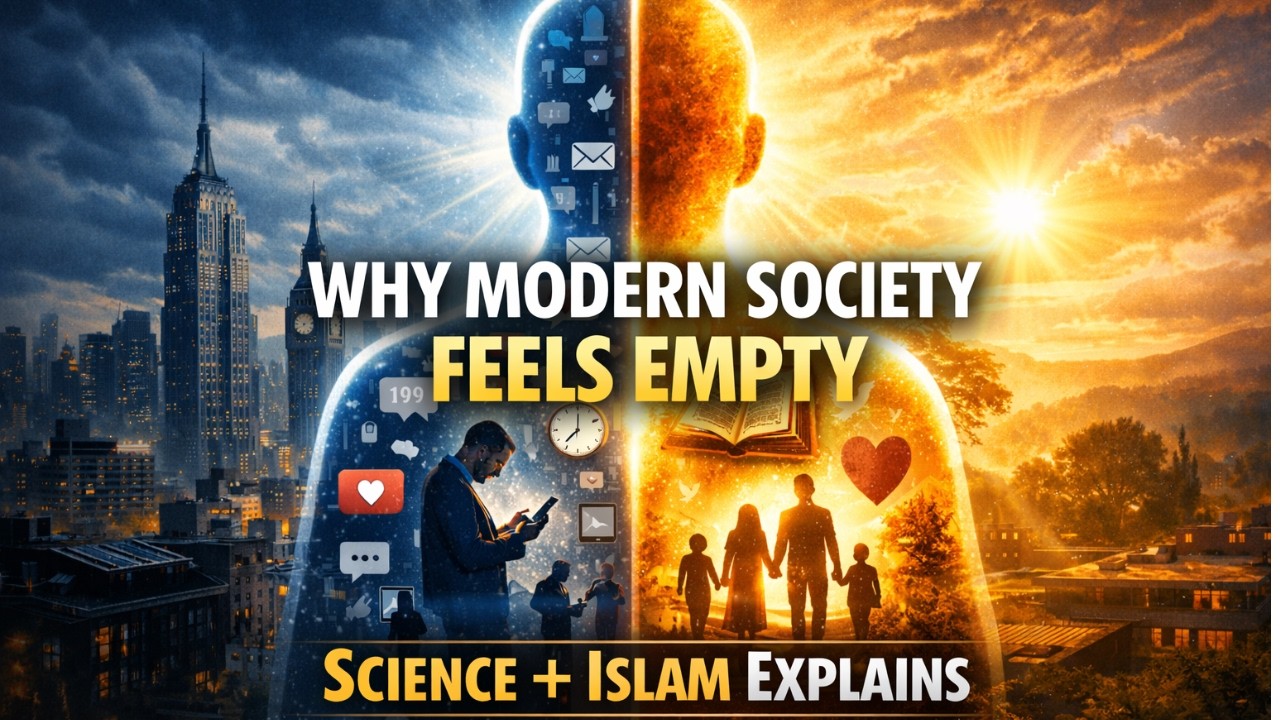 Why Modern Society Feels Empty (Science Confirms Islam Was Right)