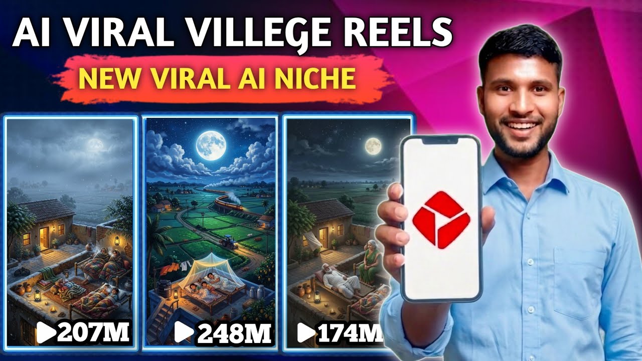 How to Create AI Village Reels Videos (100% FREE Full Course) | AI Video Kaise Banaye