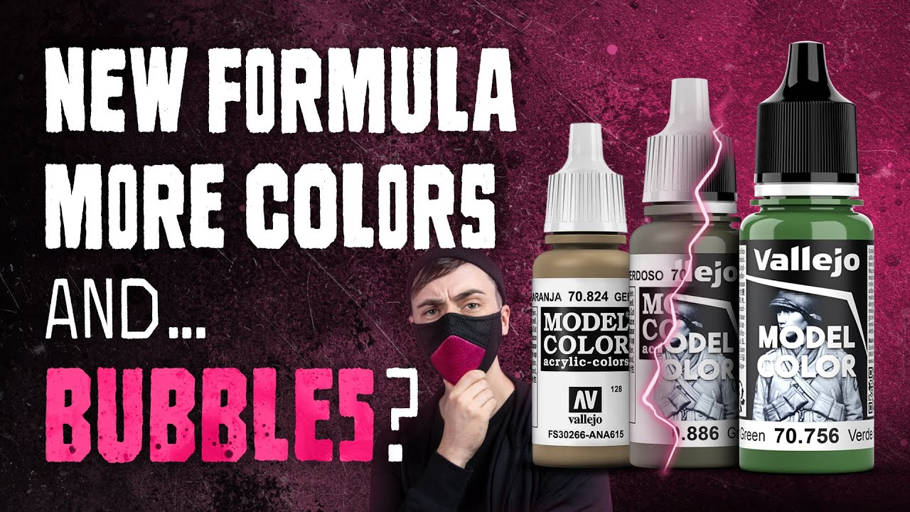 I review all 220 NEW Vallejo Model Colors (the good, the bad, the bubbles)
