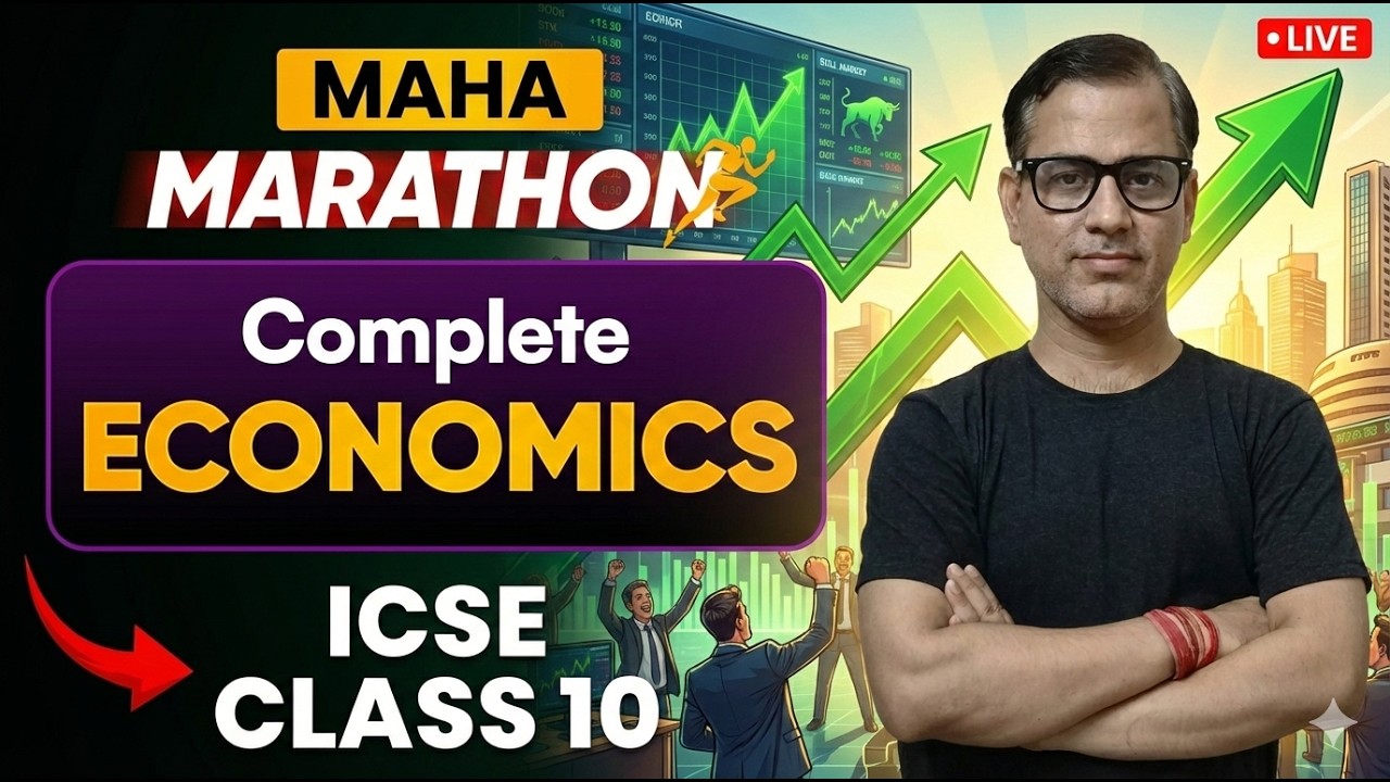 Maha Marathon Economics | Economics One Shot | ICSE Class 10 | @star_commerce