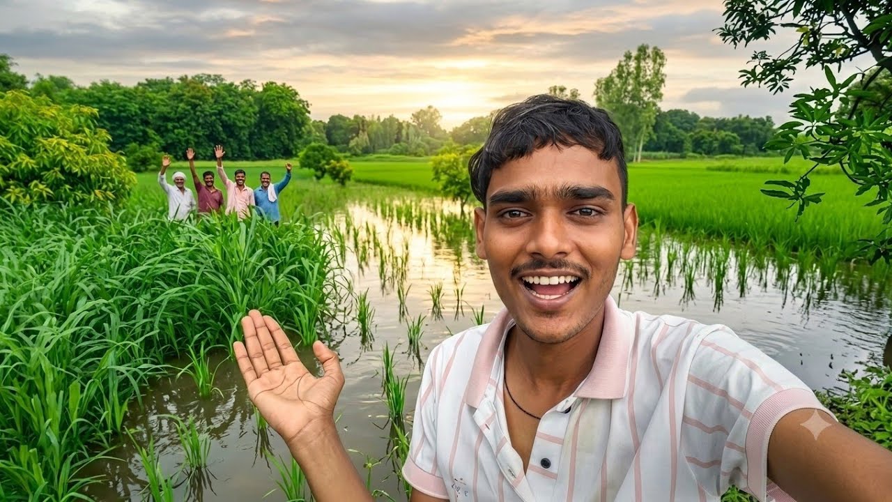 Happy Farmers After Heavy Rain! 🌾 SLOW VILLAGE LIFE