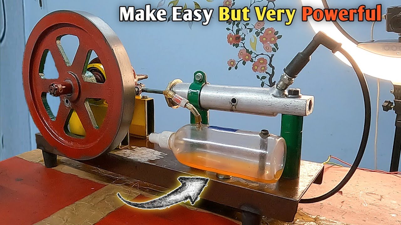 World's Fastest 💪💥 Internal Combustion Engine HOMEMADE #MarkRoberJugaad