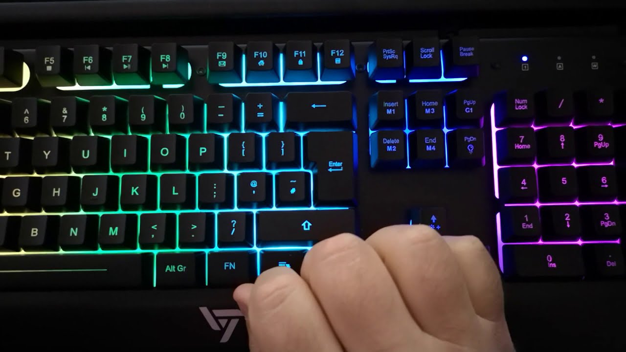 VictSing PC265 Wired Gaming Keyboard