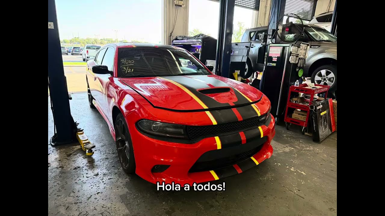 Dodge charger srt cambio de frenos delanteros marca brembo