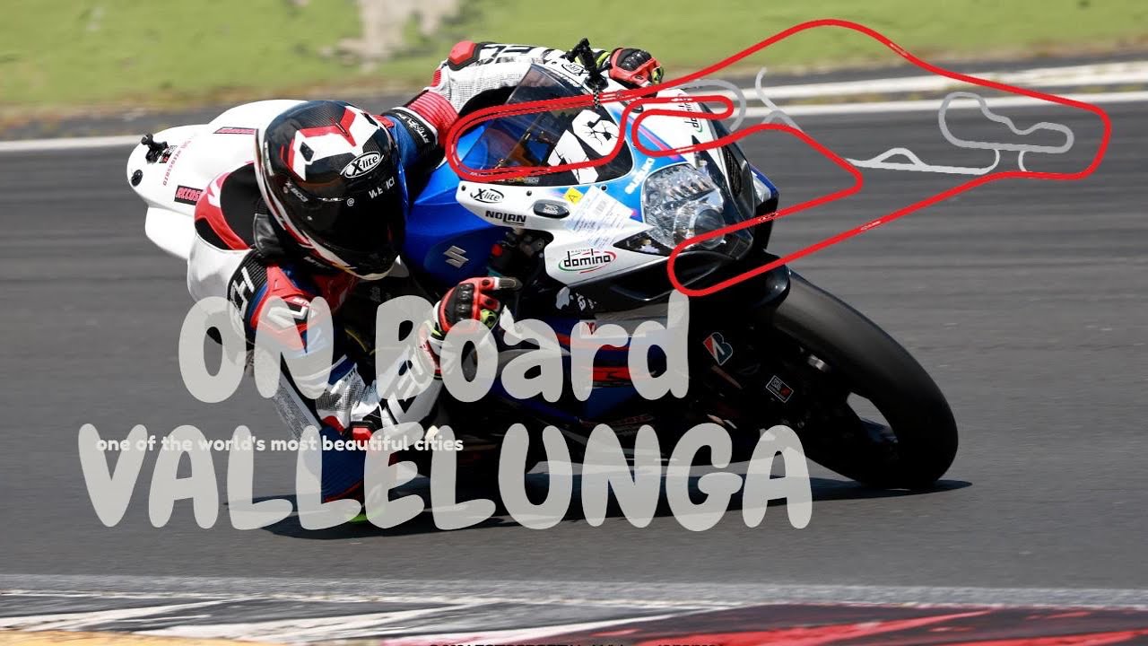 ON BOARD VALLELUNGA !!!!! GSXR 750.   Zero controlli .....