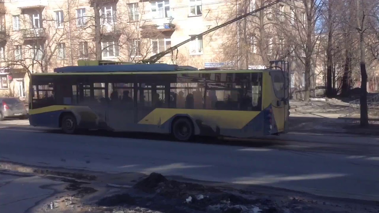 Троллейбусы в Петрозаводске 30 марта 2019