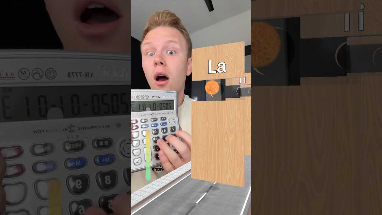 Used a Chinese Calculator 😂