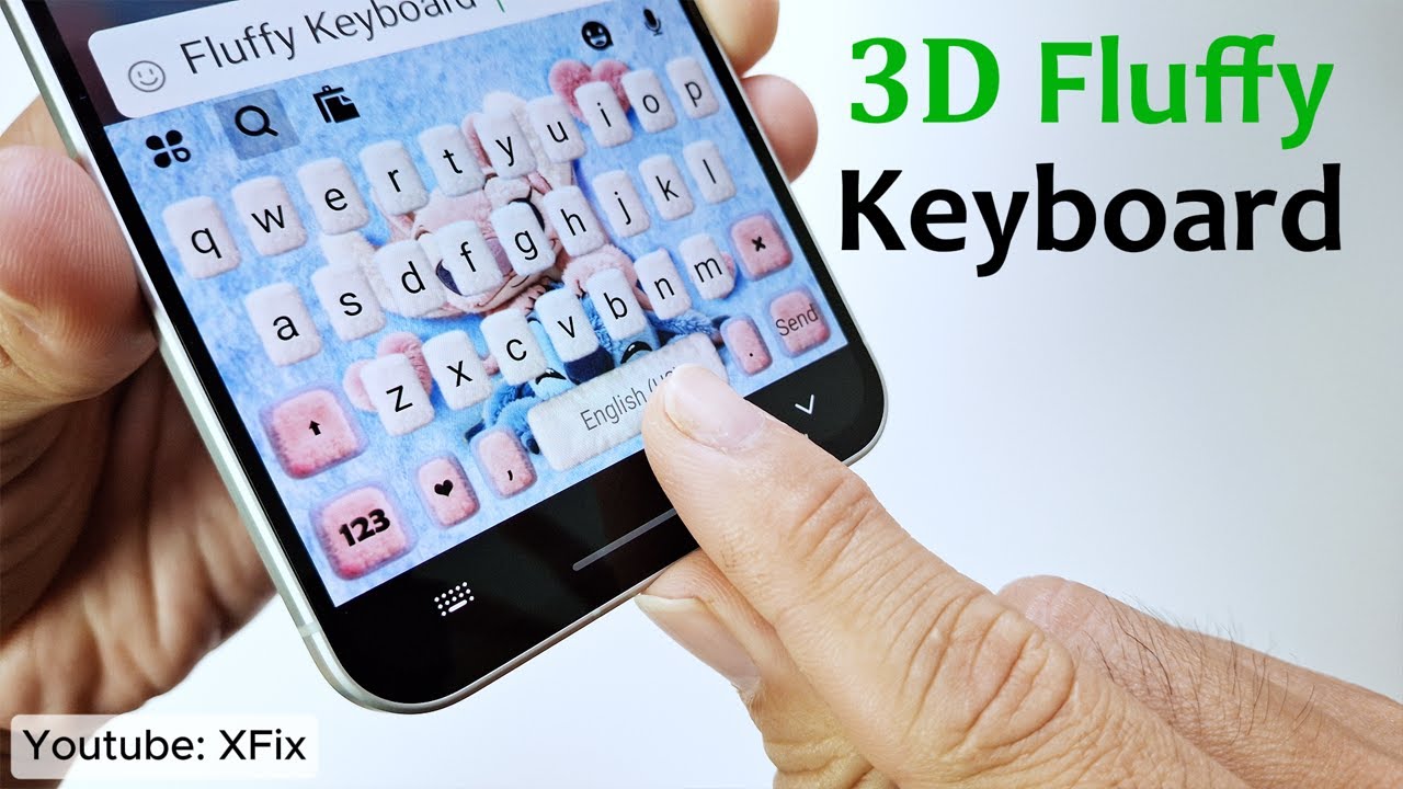 install Fluffy Keyboard on Android Phone