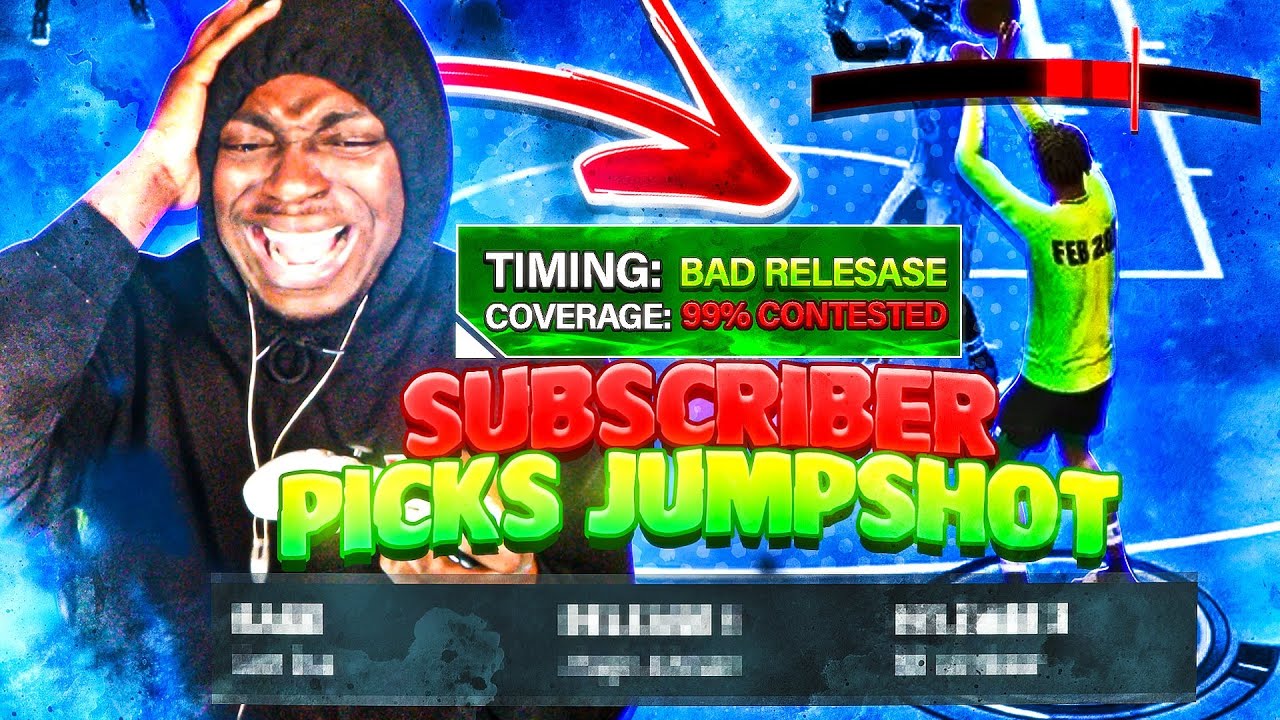 We Let Our Subscribers Create THE WORST NBA 2k21 Jumpshots and THIS HAPPENED...