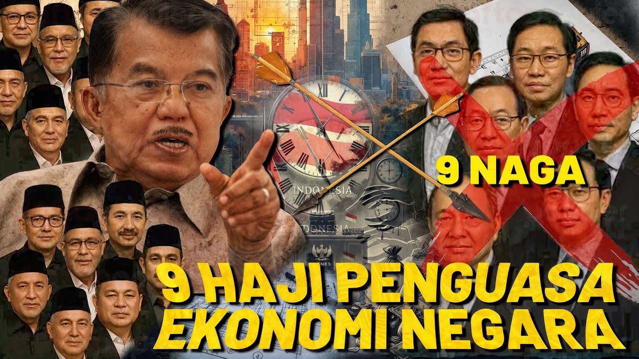 Adu Kekuatan Kekayaan dan Pengaruh 9 Haji Vs 9 naga, JK Menjadi Pemimpin.?