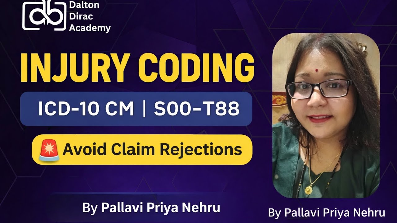 Coding of Injury in Medical Coding | ICD-10 Tips  to Avoid Claim Rejection (V00–Y99)
