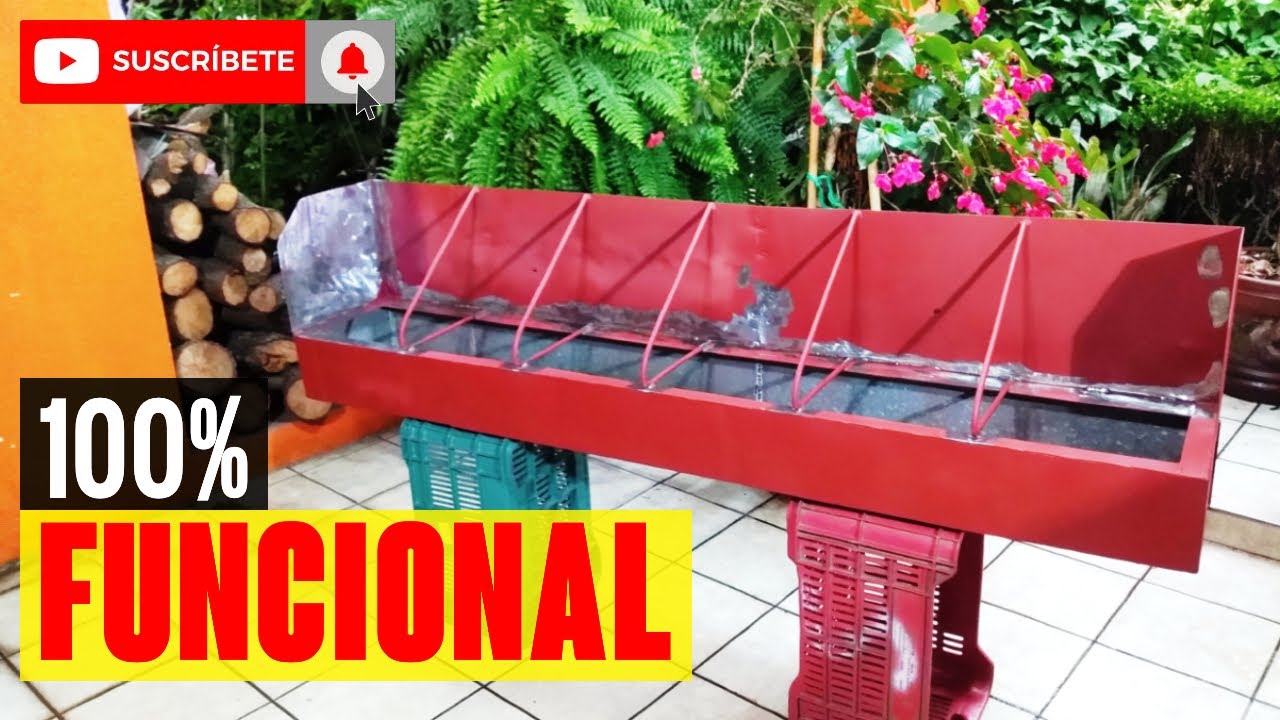 &iquest;Cu&aacute;les son LAS MEDIDAS? de un COMEDERO para CERDOS | Hecho con L&aacute;mina Calibre 18