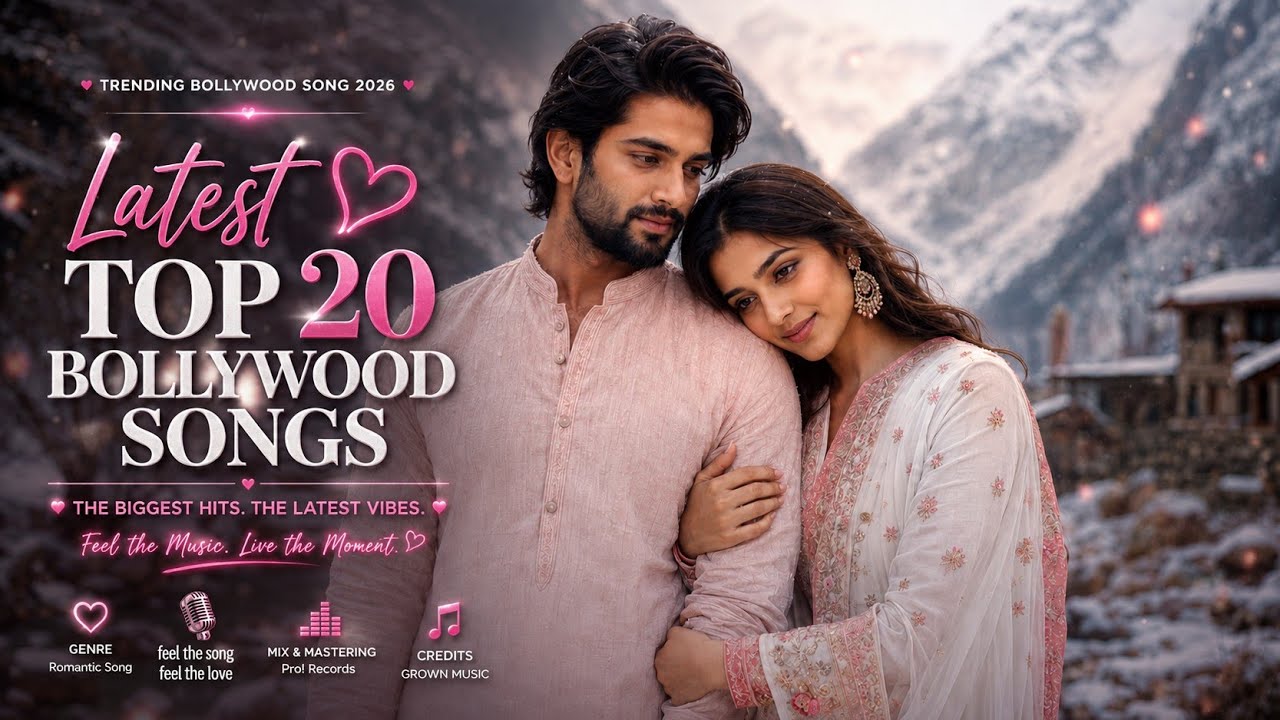Latest Top 20 Bollywood Songs ❤️ Trending Romantic Songs | Best Hindi Love Song | New Songs 2026 |