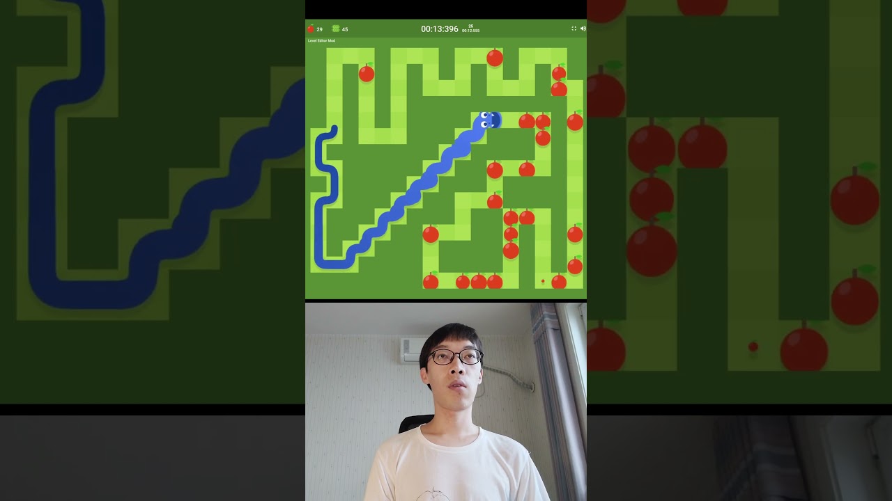 Google Snake Wall Mode Challeng #gameplay