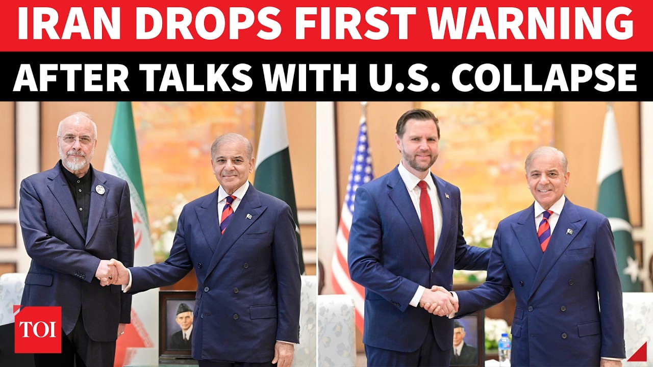 Iran Makes BIG ALLEGATION After Talks Collapse, 'WARNS' Trump's Team; 'EXCESSIVE DEMANDS...' | Watch