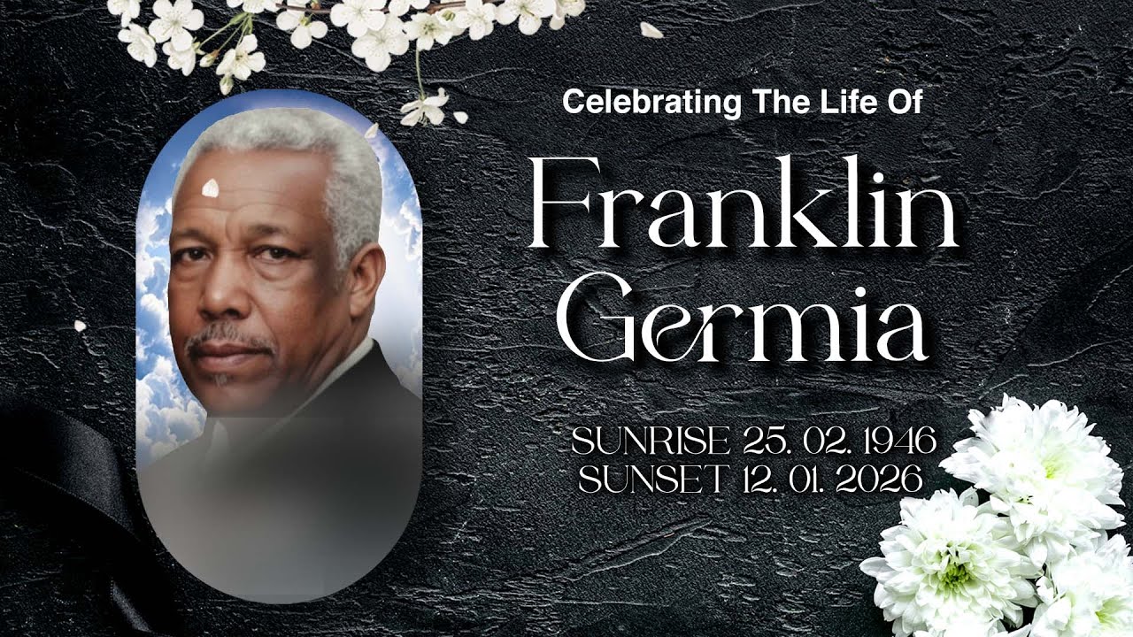 The Burial Service Of Franklin Germia