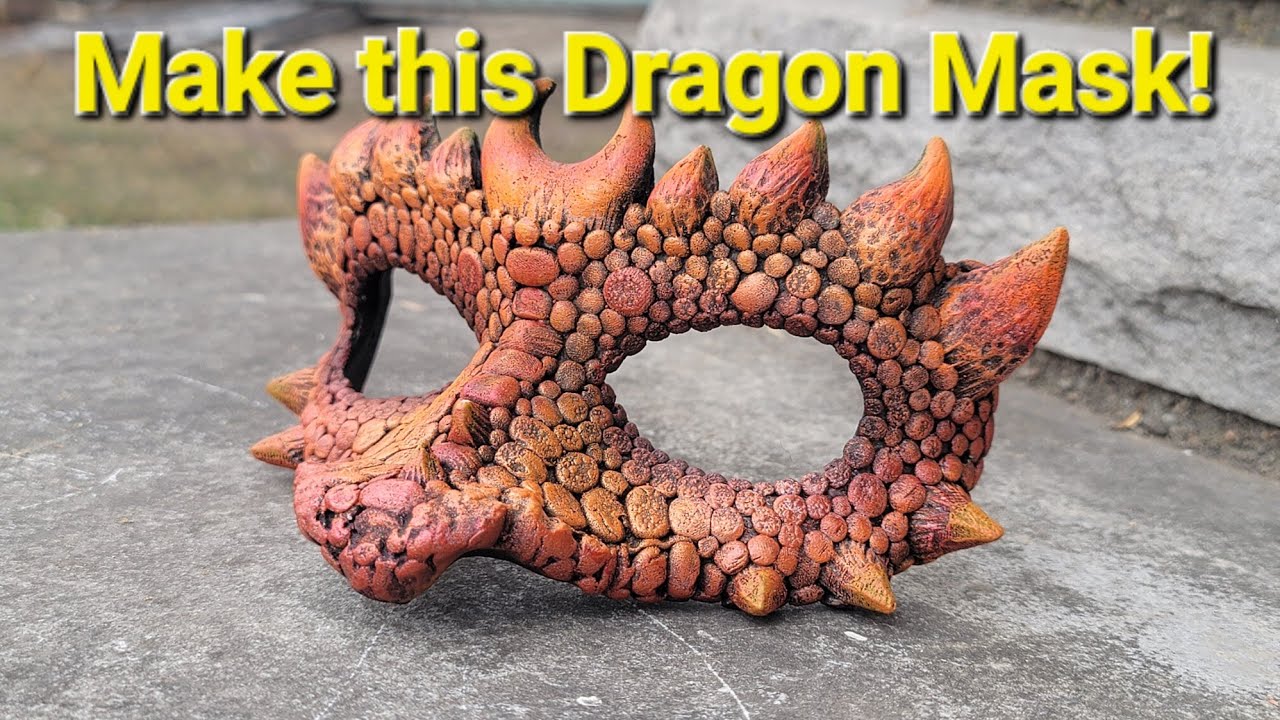 Making a Dragon Mask