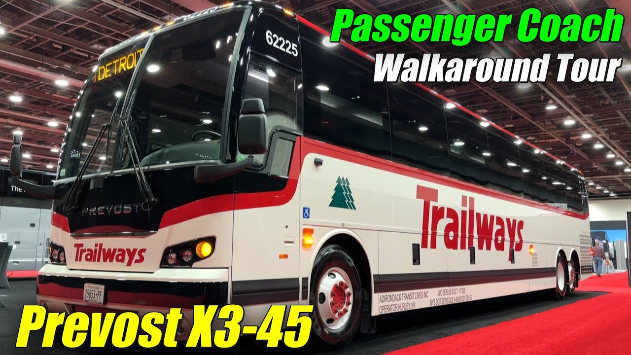 56-Seat Coach ! 2023 Prevost X3-45