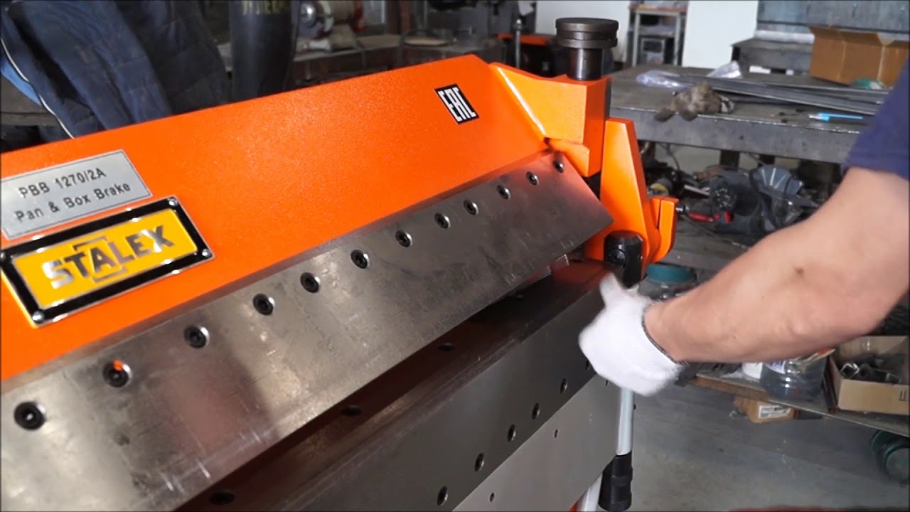 Листогиб Stalex PBB 1270/2A Обзор