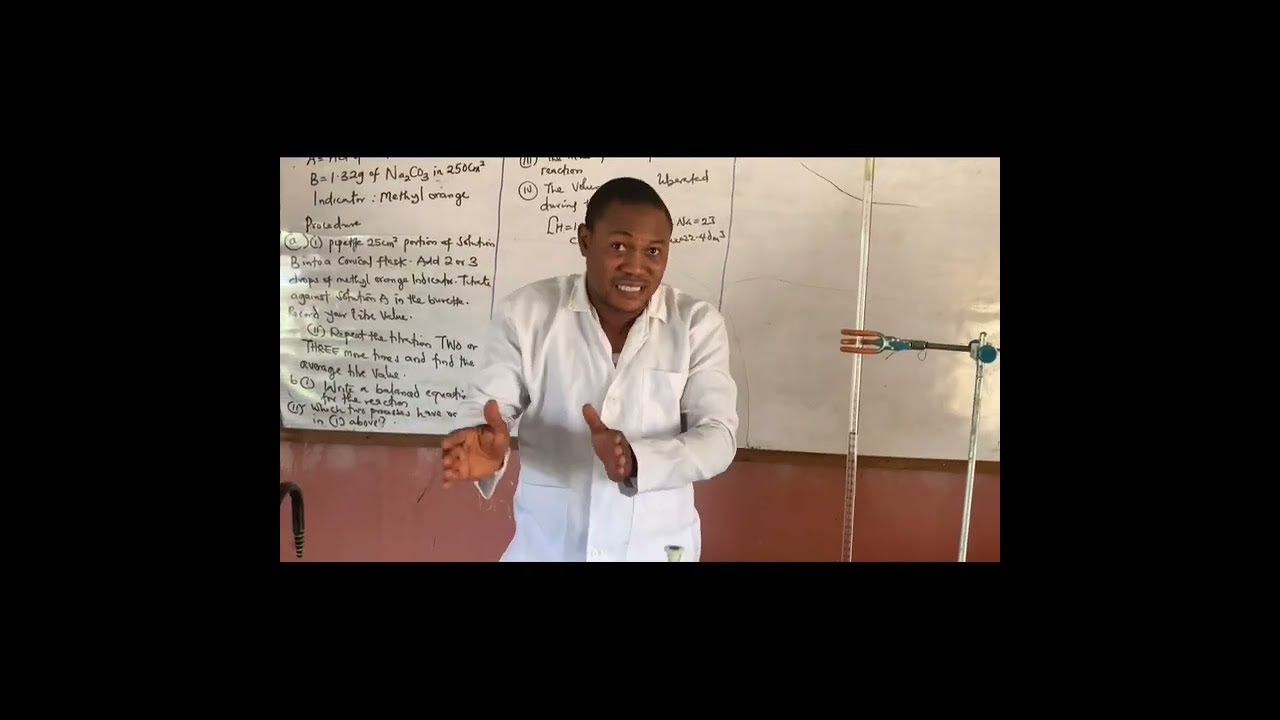 JUPEB 2022 CHEMISTRY PRACTICAL QUESTIONS AND ANSWERS