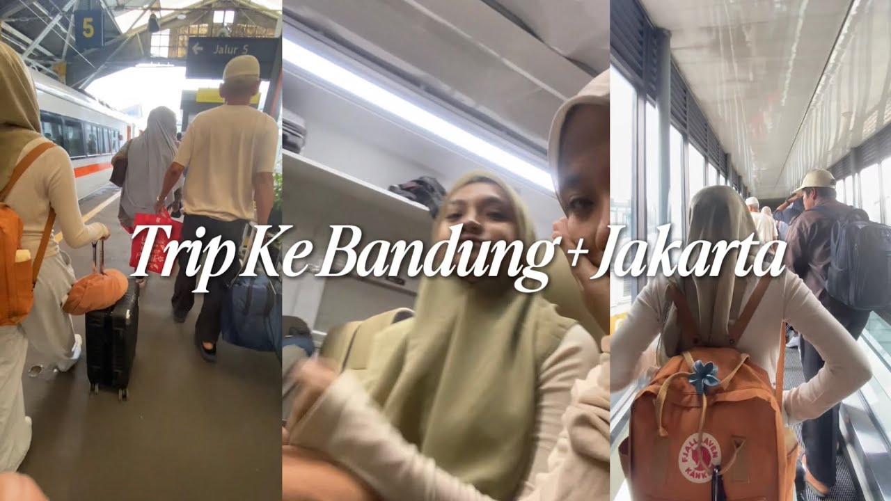 TRIP BANDUNG - JAKARTA CEK #minivlog #videorandom #wisatabandung #jakarta