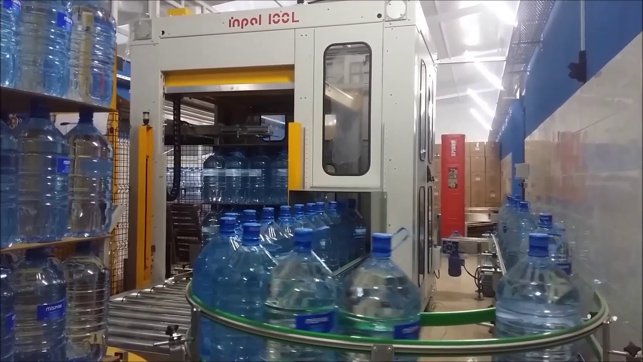 19L Irreversible Carboy Palletizing System / 19L Geri Dönüşümsüz Damacana Paletleme Sistemi