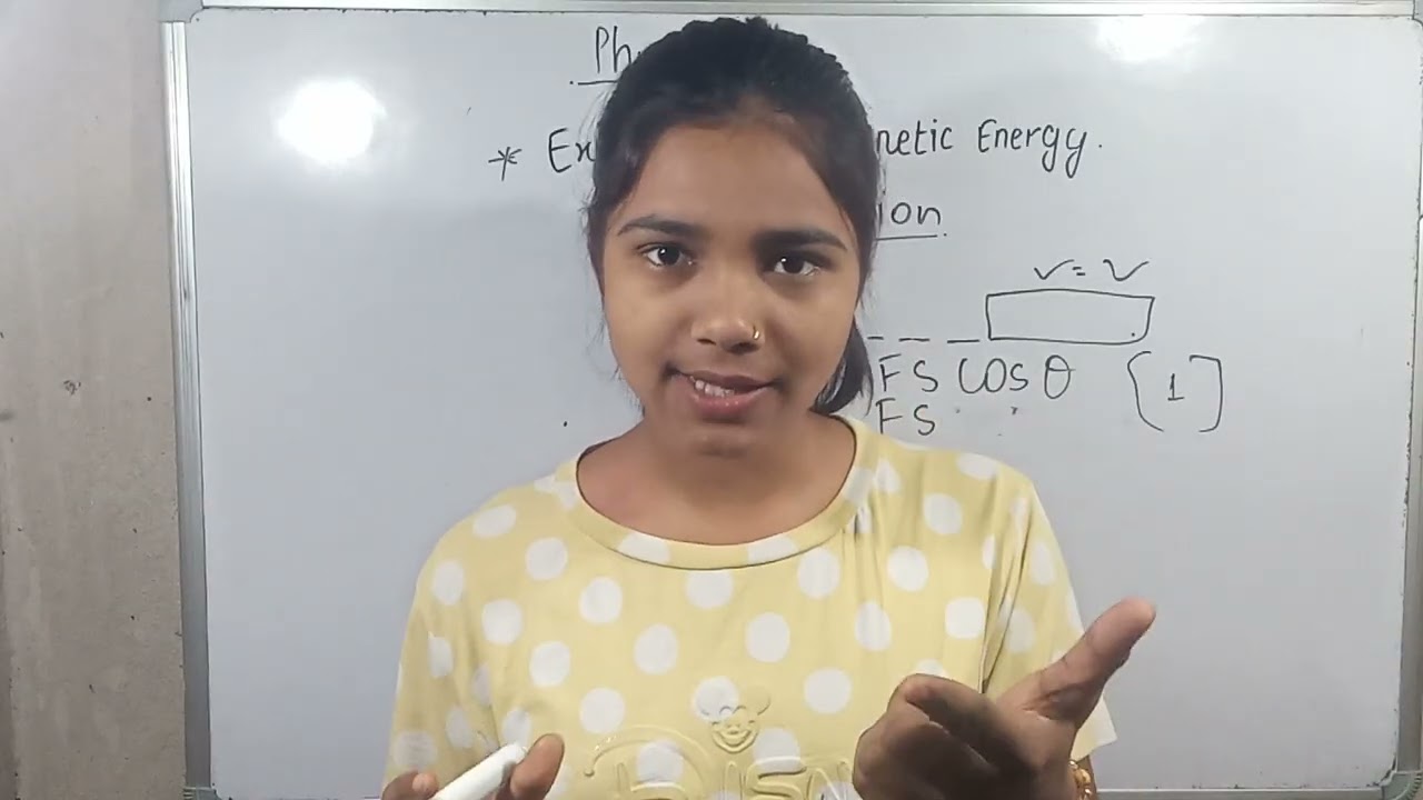 Expression for Kinetic Energy⚡, Physics