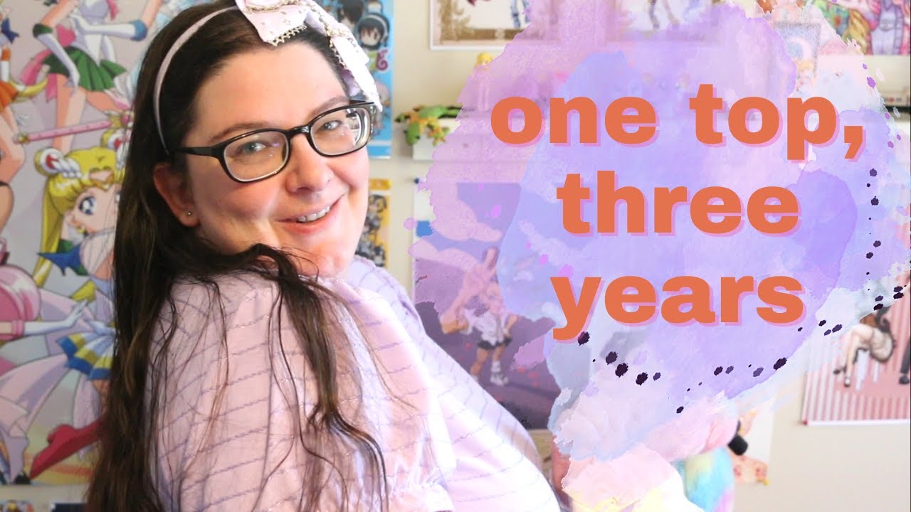 Making a lolita cutsew from an 80s t-shirt pattern | I bring new meaning to 