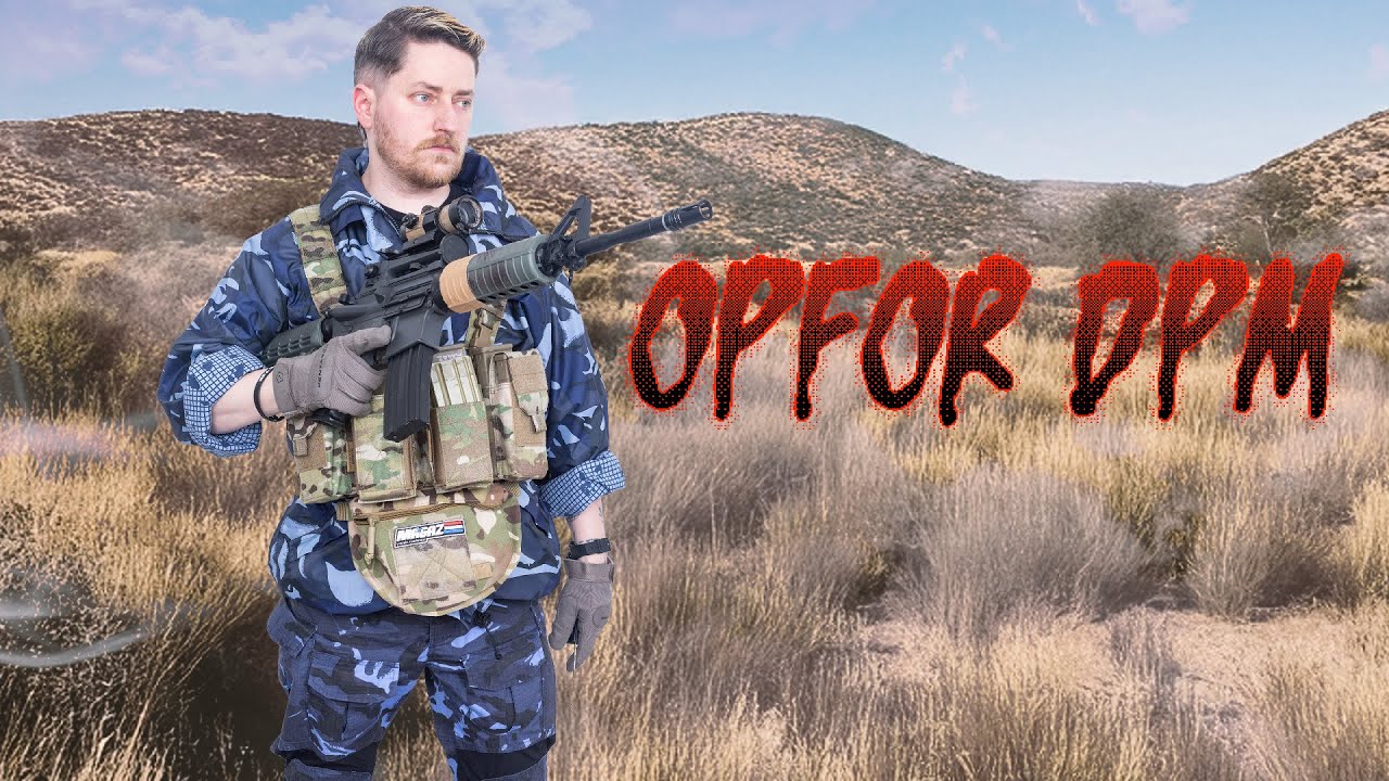 Warfare Media OpFor blue enhcanced combat trousers