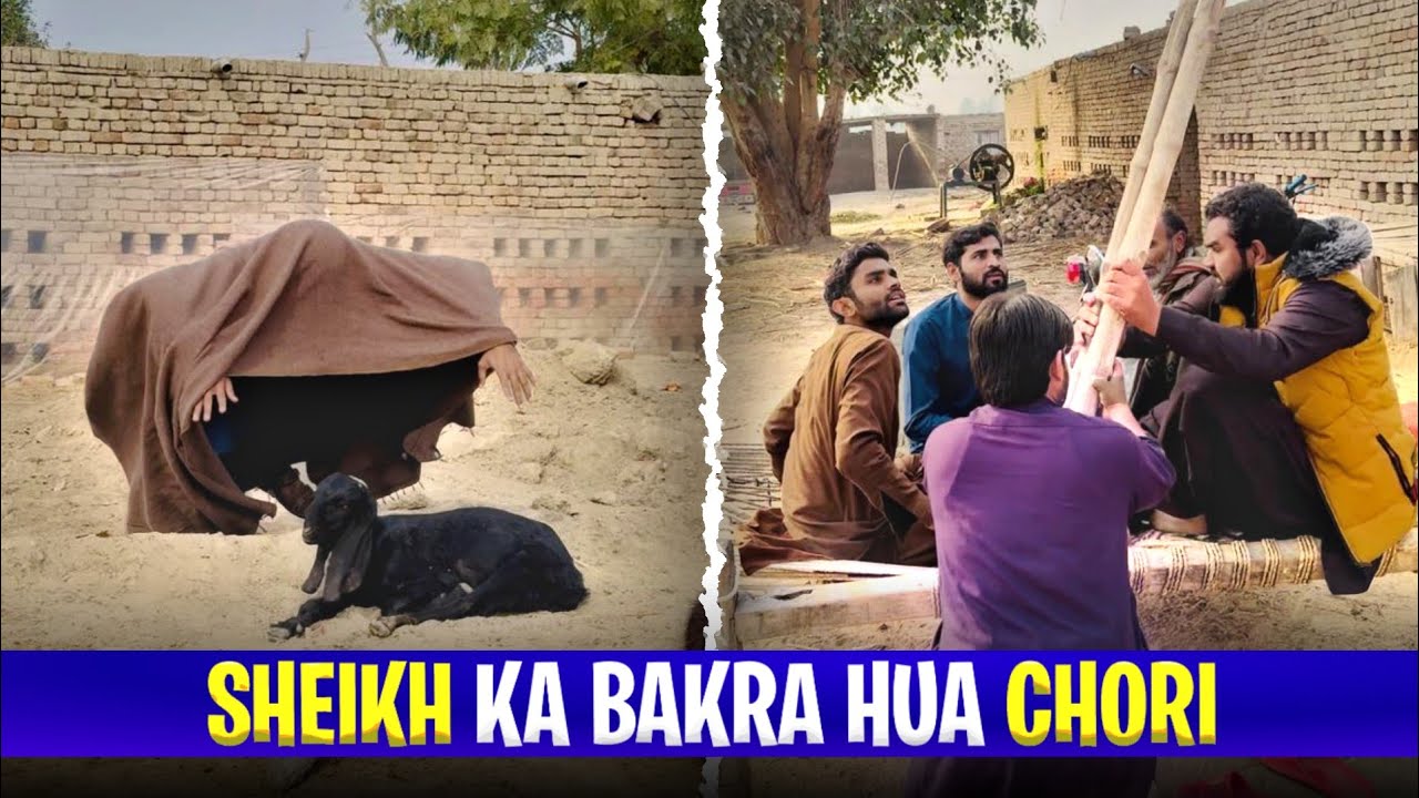 🤣 Sheikh Ka Bakra Huwa Chori! | Watch Till the End for a Hilarious Twist! 😂🔍 #Comedy