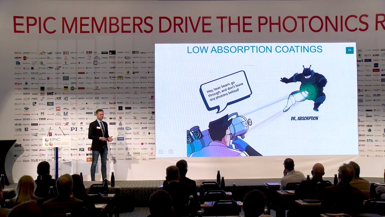 Optoman's presentation at the EPIC Annual General Meeting 2022 in Vilnius