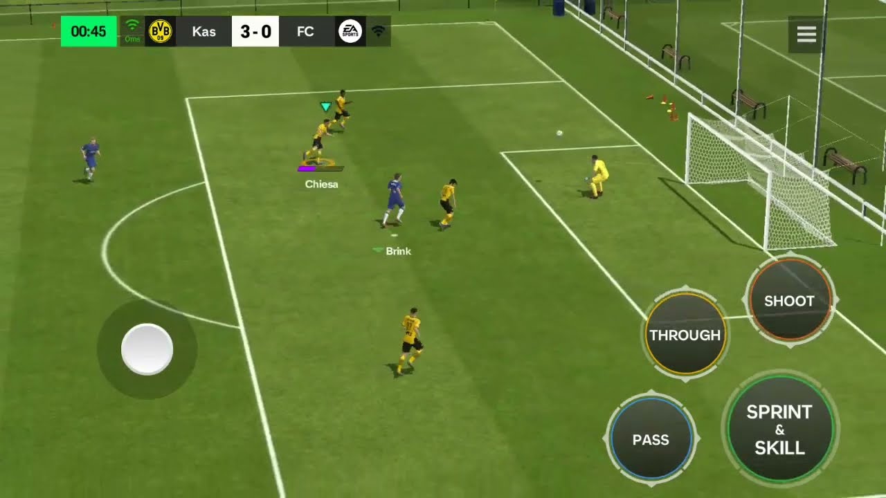 Another test of the EA Sports FC Mobile