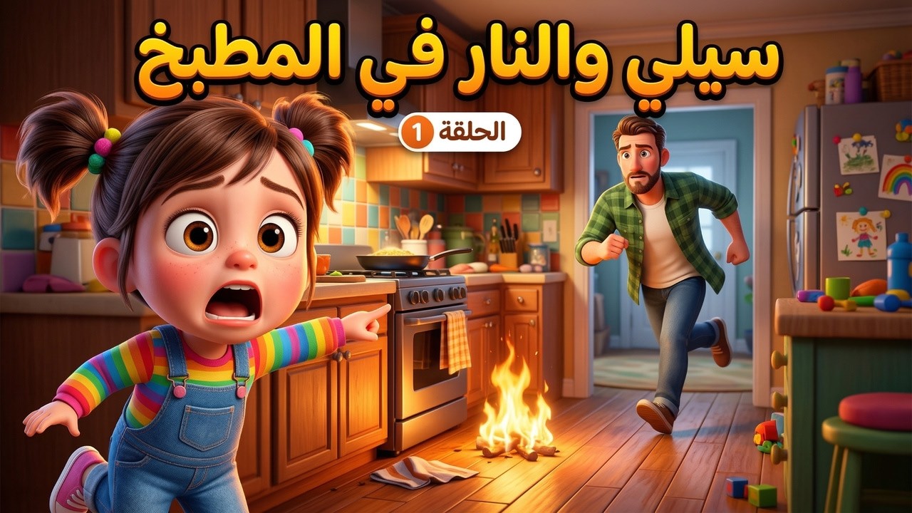 كيف نعلم أطفالنا خطورة النار🔥| حلقة 1من 🎁نصائح سيلي💖  | Syly Learns Fire Safety