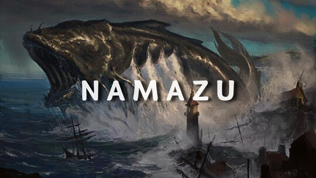 NAMAZU - Giant Catfish Cause Earthquakes in Japanese Mythology
