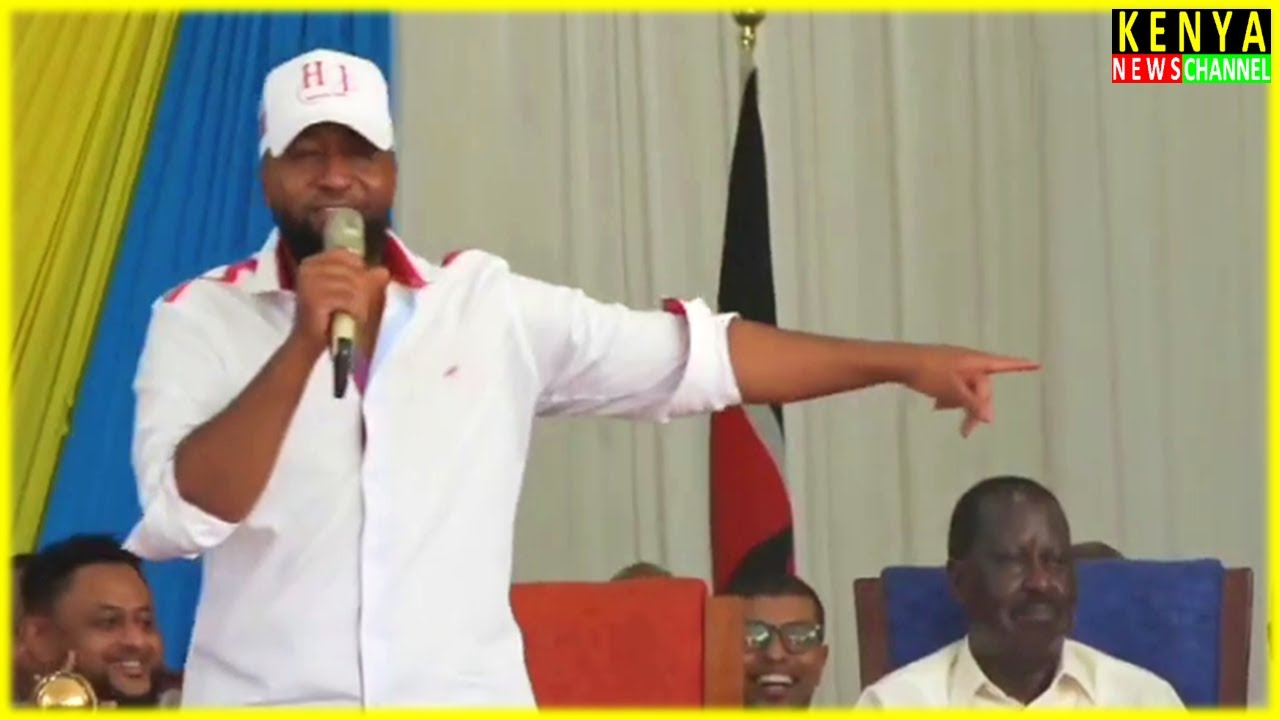 HASSAN JOHO IS BACK - Listen to his EXPLOSIVE Speech in front of Raila today in Mombasa