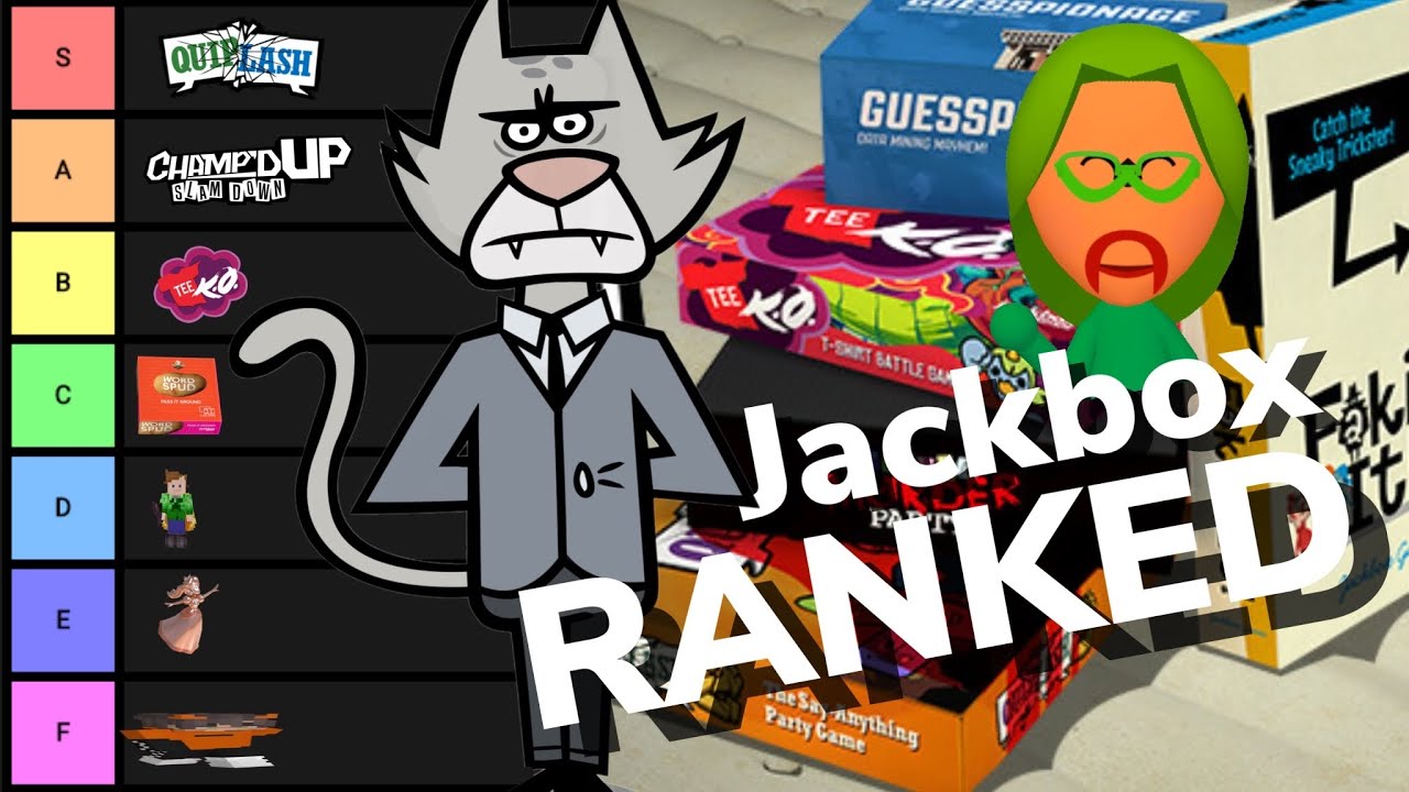 Top 10 Jackbox Games (packs 1 - 8)