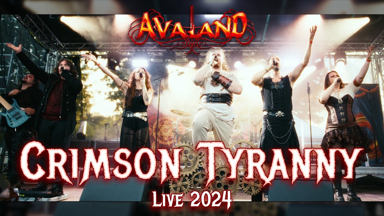 AVALAND - Crimson Tyranny (OFFICIAL LIVE VIDEO)