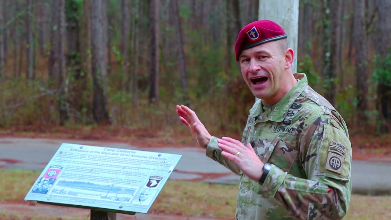 SGT Alvin York addresses the 82nd