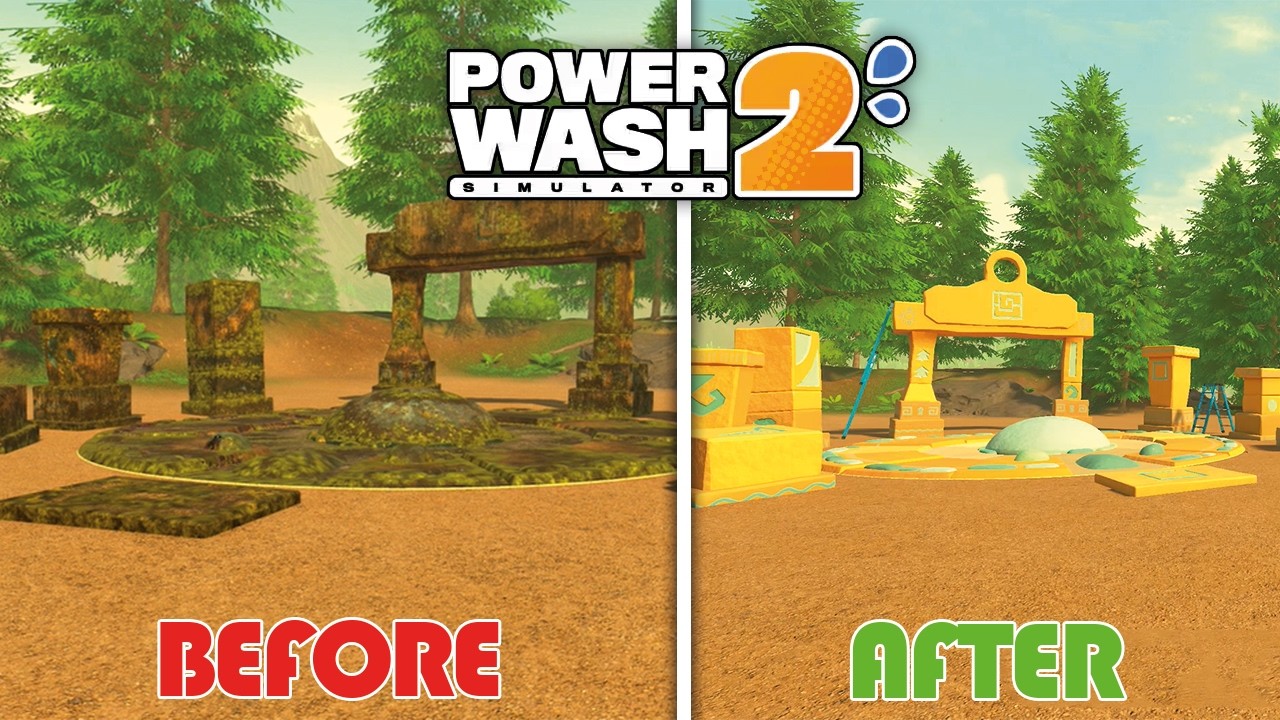 I Cleaned Stones? | PowerWash Simulator 2