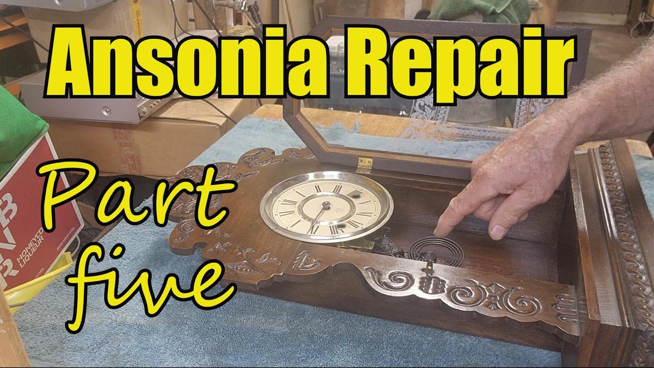 Full Service of an Antique Ansonia Kitchen Clock Part 5 - Final Assembly, Setting the Beat & Strike