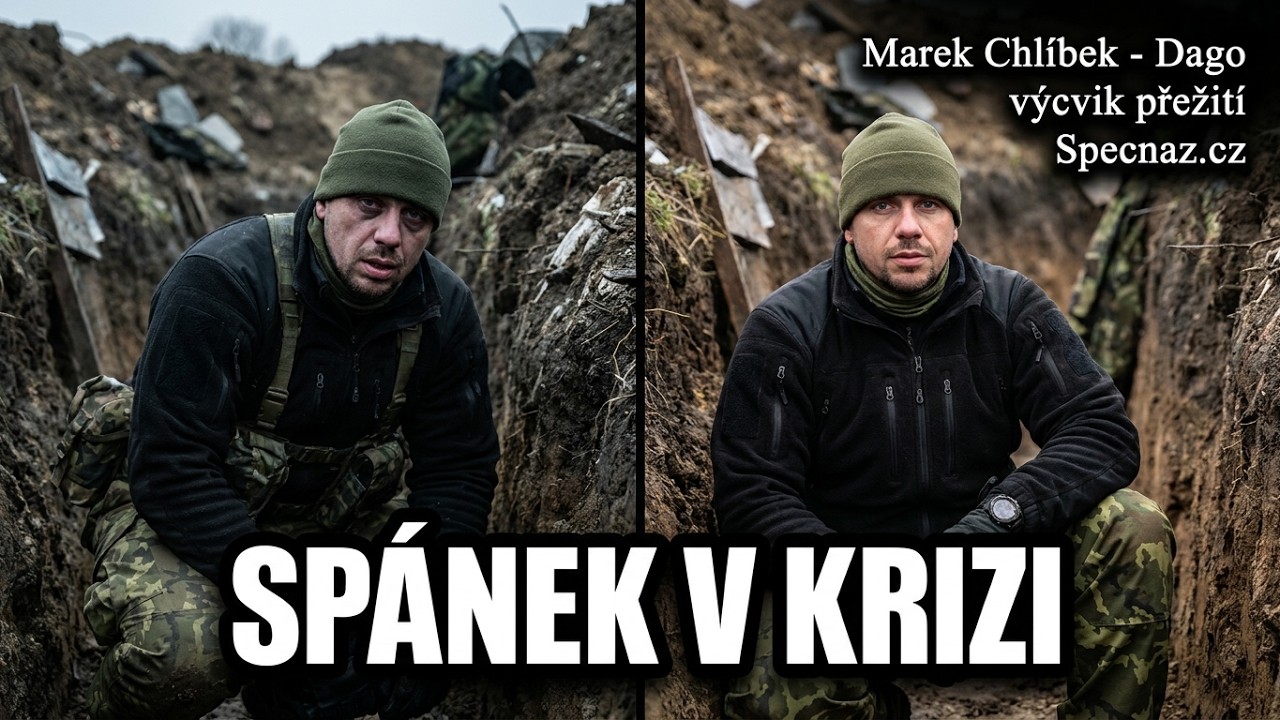 Jak KVALITNĚ SPÁT ve VÁLCE a v krizových situacích