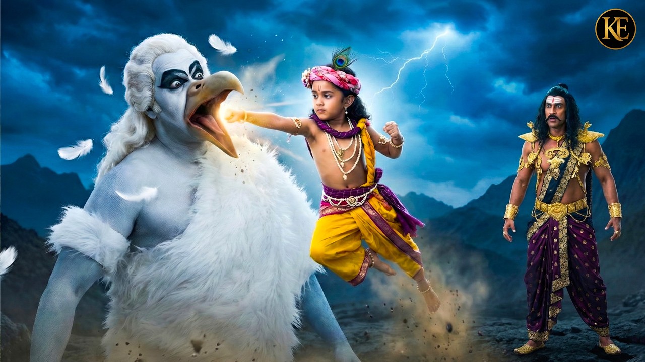 जब कान्हा ने किया बकासुर का वध – कांप उठा पूरा वृंदावन || YMKN || यशोमती मईया के नंदलाला