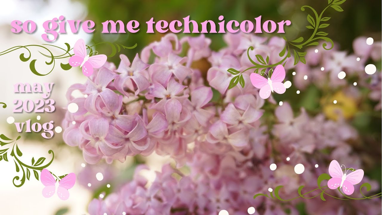 so give me technicolor | may 2023 vlog