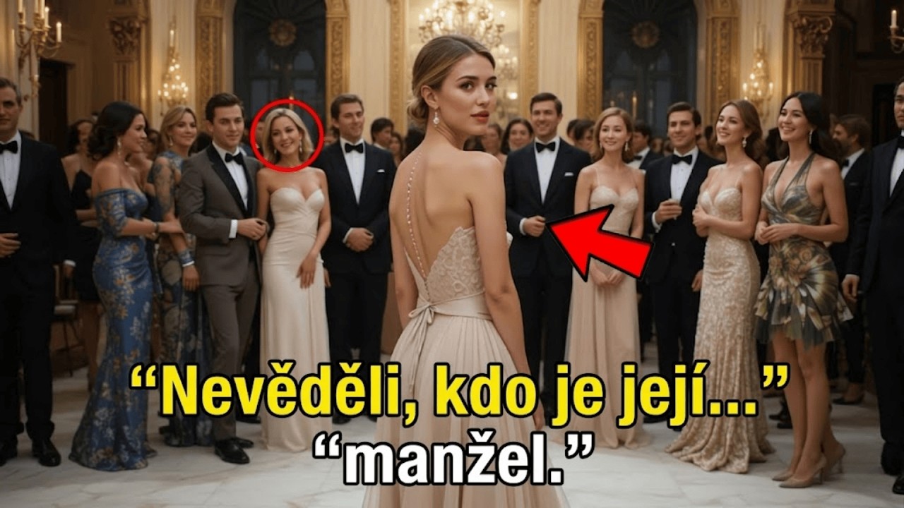 Smáli se jí, že přišla sama. Pak ale do sálu vstoupil její manžel s šokujícím tajemstvím!